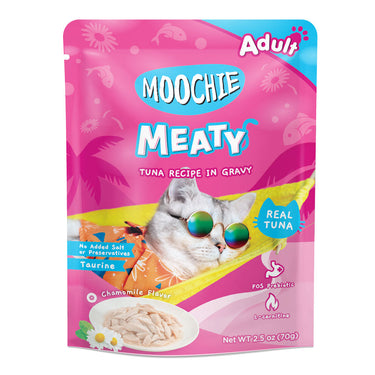 Moochie Cat Food Tuna Recipe In Gravy Pouch 70g
